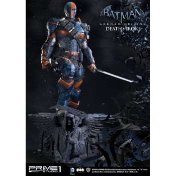 Batman Arkham Origins 1/3 Statue Deathstroke and Deathstroke Exclusive 76 cm